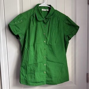 Cato Green Button Down Shirt